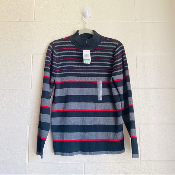 Karen Scott Bundle Ribbed Knit Sweater Tops - Picture 3 of 11